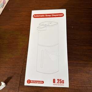 Foaming Soap Dispenser, Touchless 400ml rechargeable 4-Level Adjustable Settings